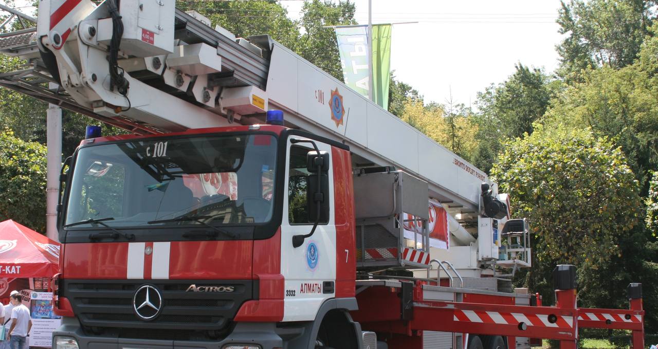 Алматы облысында қойма өртенді