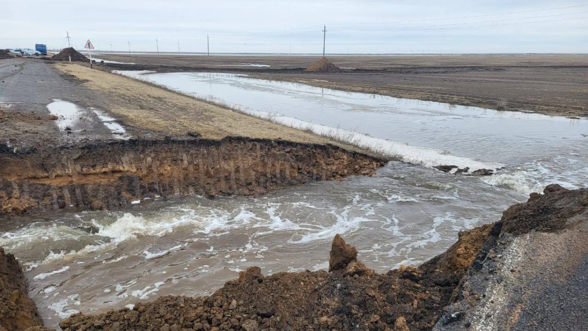 Бүгін халықаралық және республикалық маңызы бар 9 автожолды су шайып кетті