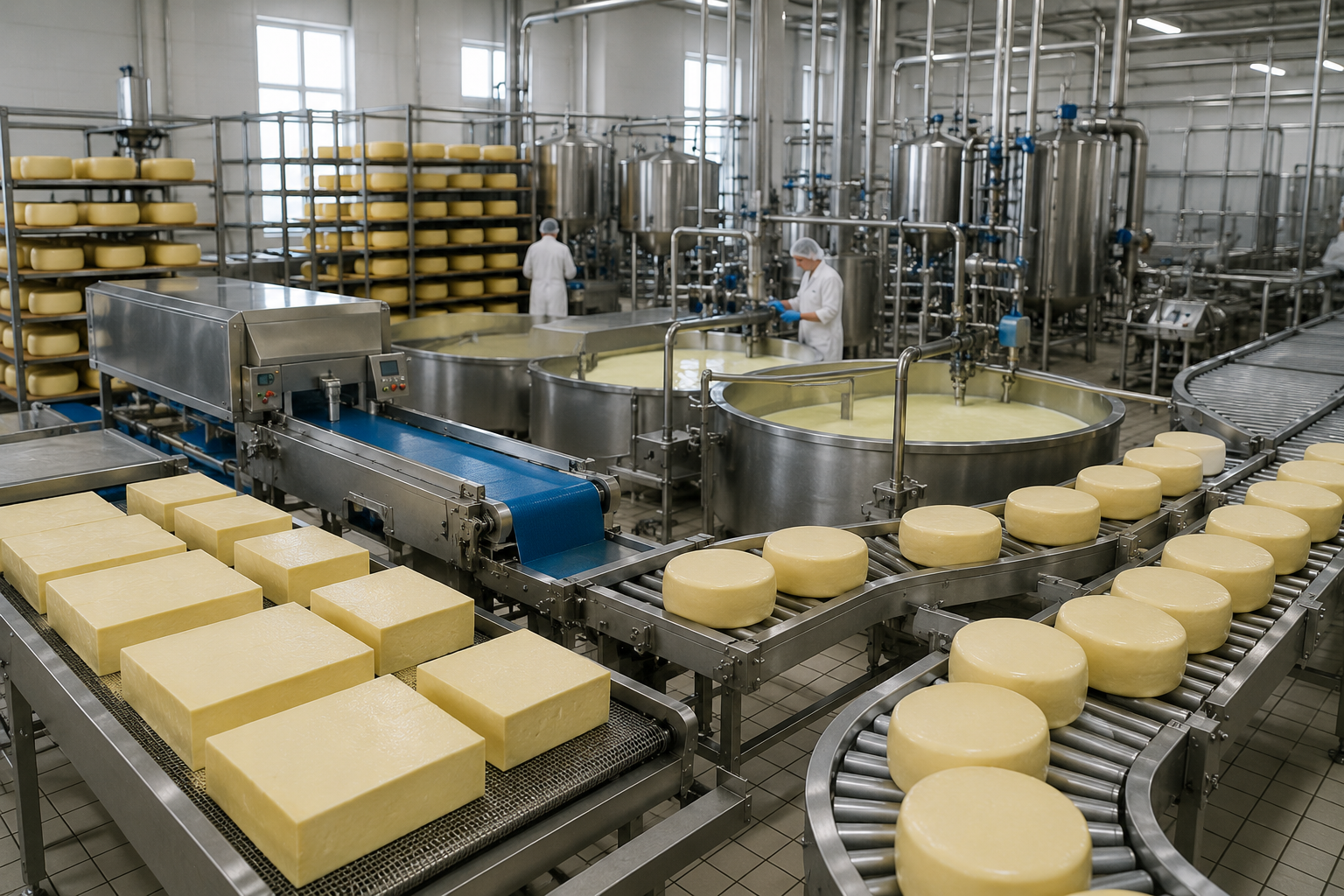 Қостанай облысында ірімшіктің 20 түрін өндіретін зауыт іске қосылады