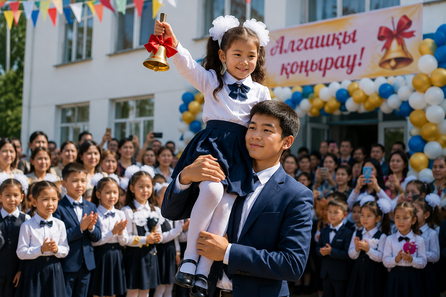 Алғашқы қоңырау қай күні соғылады?