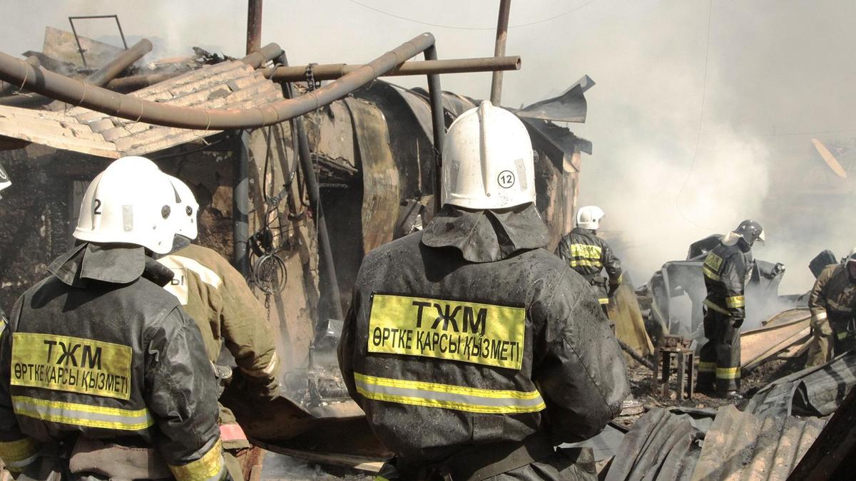 Жітіқарада бес бала ұйықтап жатқан жерінде өртеніп кетті