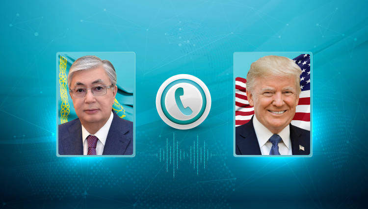 Мемлекет басшысы АҚШ-тың сайланған Президенті Дональд Трамппен телефон арқылы сөйлесті