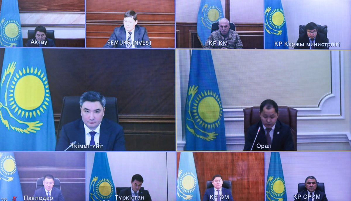 Олжас Бектенов трансшекаралық хабтар құру және инвестиция тарту жұмыстарын күшейтуді тапсырды