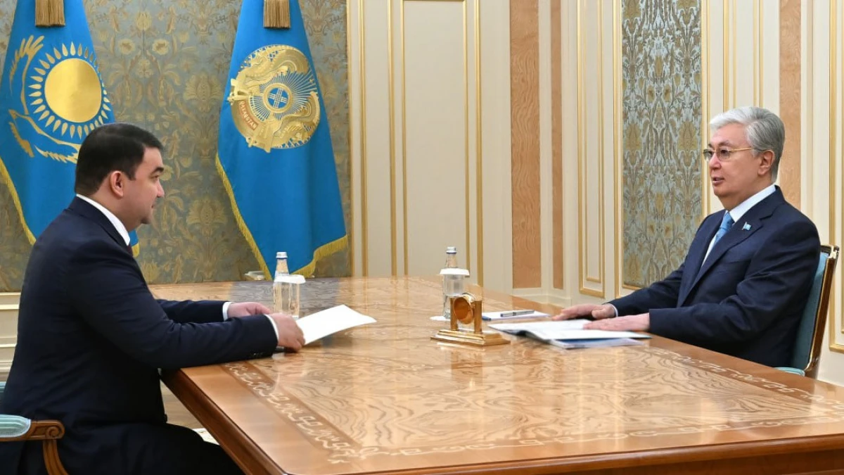 Президент Түркістан облысының әкімі Нұралхан Көшеровті қабылдады