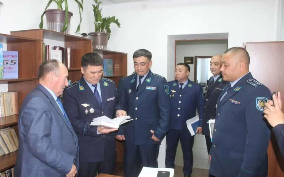 Қызылорда облысының полиция бөлімінде алғашқы кітапхана ашылды