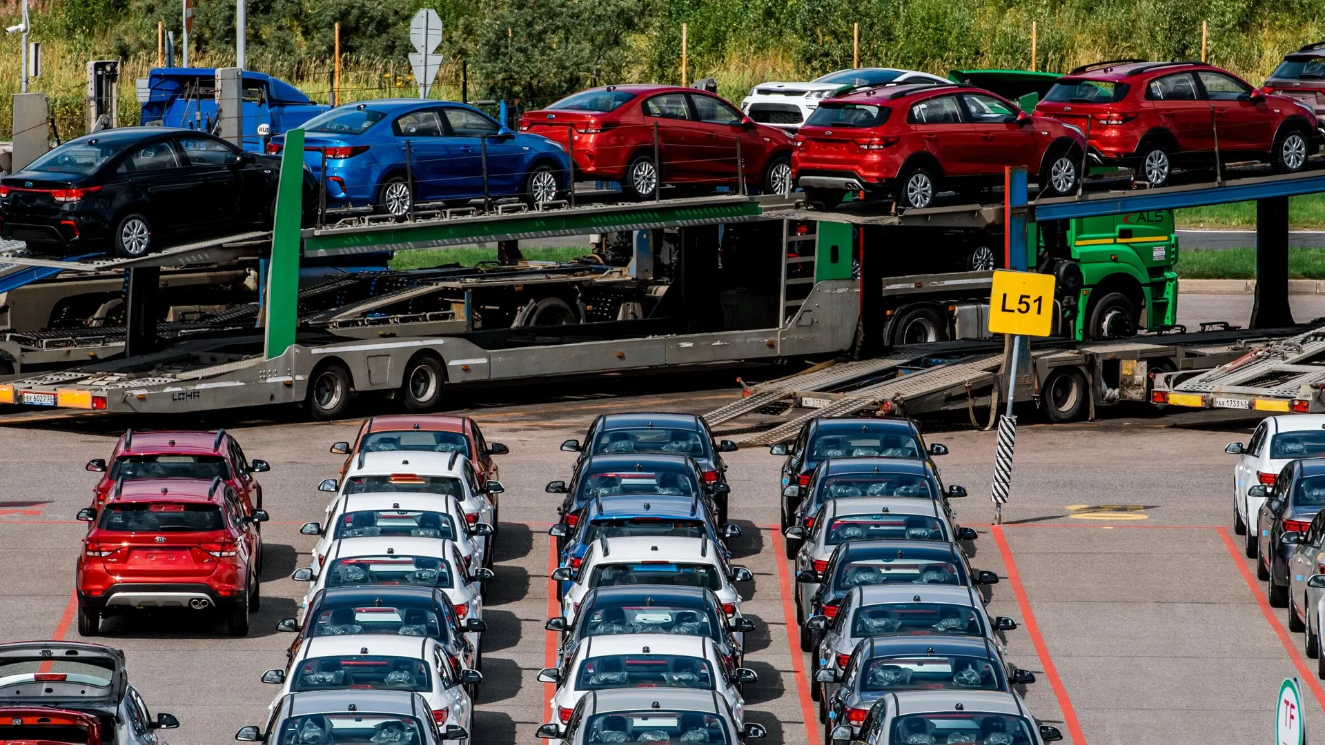 Жаңа автокөліктердің саудасы 23,4%-ға өсті
