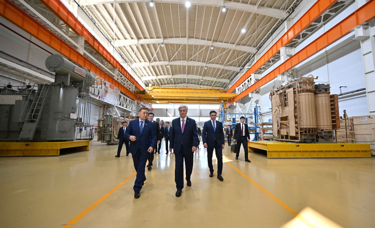 Президент “Тассай” индустриалды аймағын аралап көрді