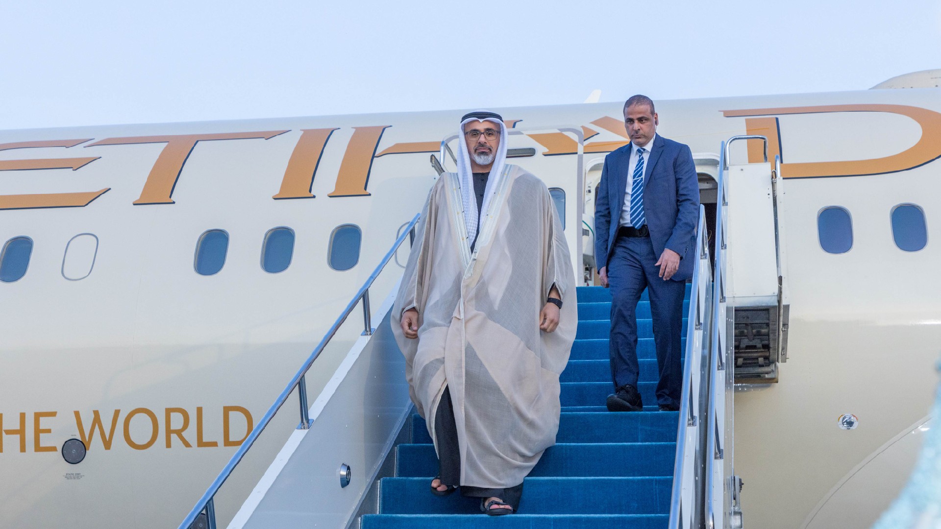 Қазақстанға Абу-Дабидің Тақ мұрагері шейх Халед бен Мұхаммед бен Заид Әл-Нахаян ресми сапармен келді