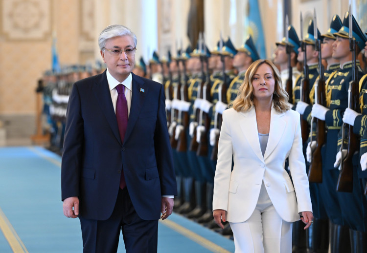 Қасым-Жомарт Тоқаев пен Джорджа Мелони келіссөз жүргізді