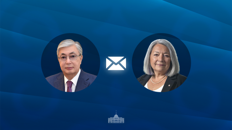 Мемлекет басшысы Канаданың генерал-губернаторына жеделхат жолдады