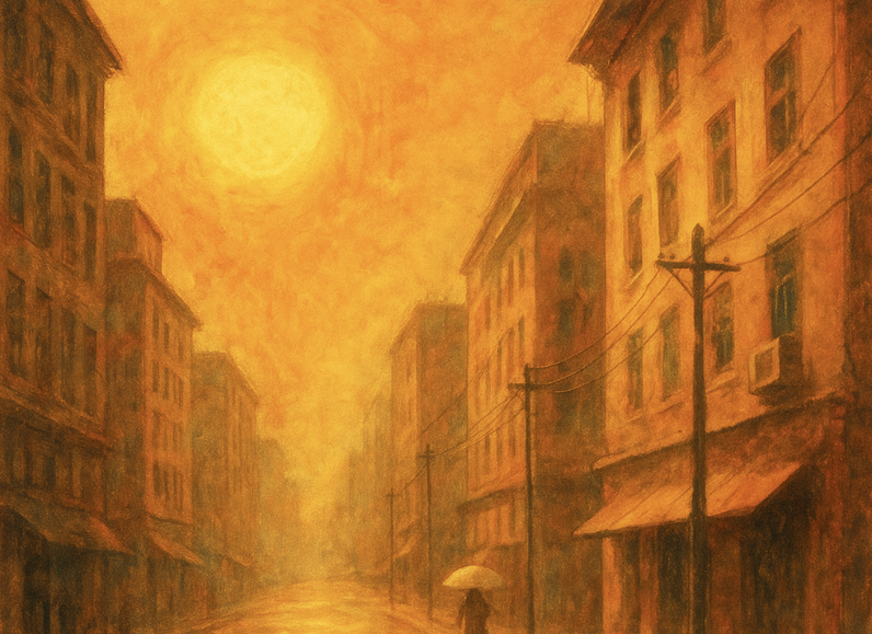 "Аптап ыстық, жаңбыр": Бүгін еліміздің басым бөлігінде ыстық сақталады