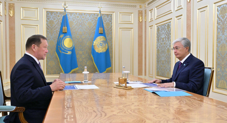 Мемлекет басшысы Қостанай облысының әкімі Құмар Ақсақаловты қабылдады