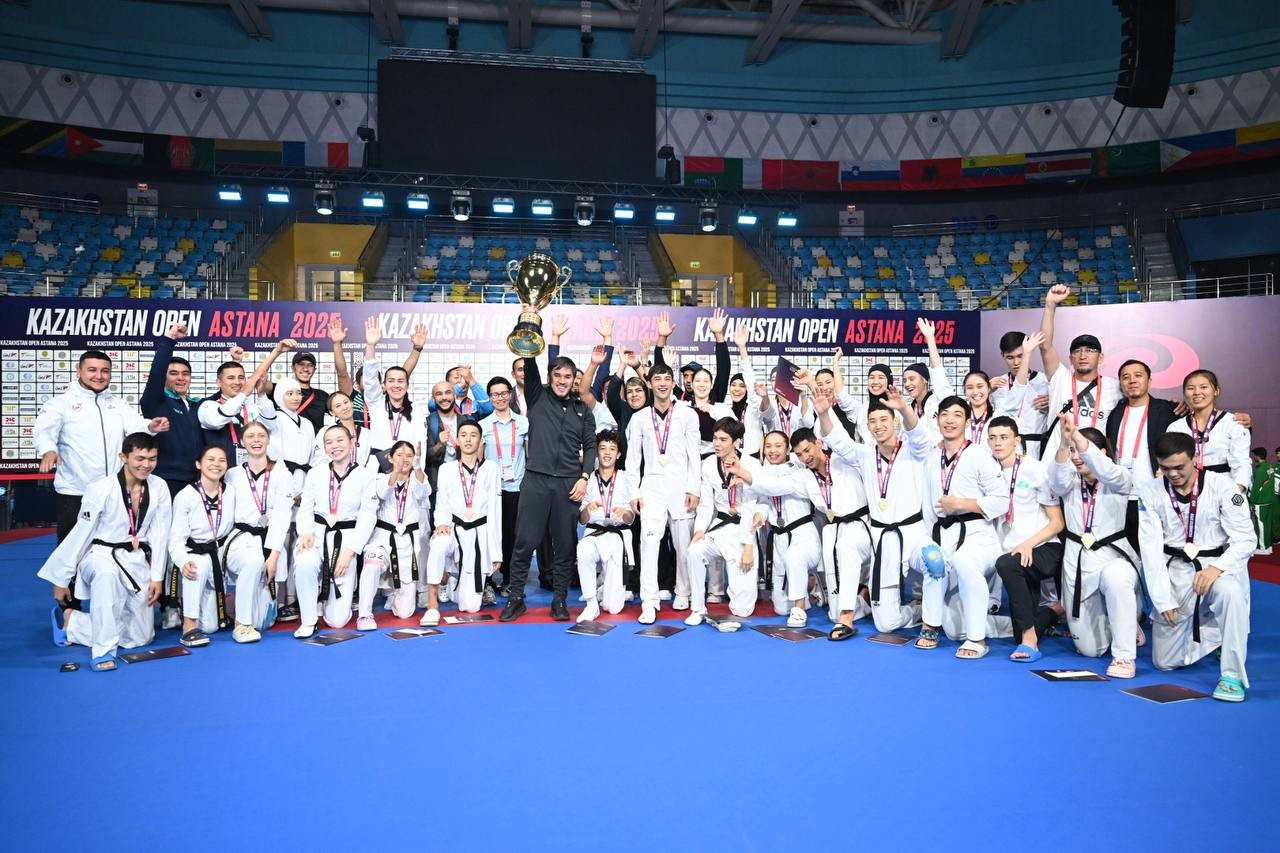Қазақстандық таеквондошылар Kazakhstan Open турнирінде 10 алтын медаль жеңіп алды