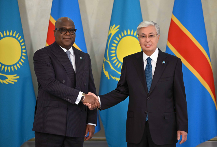 Мемлекет басшысы Қасым-Жомарт Тоқаев пен Конго Демократиялық Республикасының Президенті Феликс Чисекеди келіссөз жүргізді