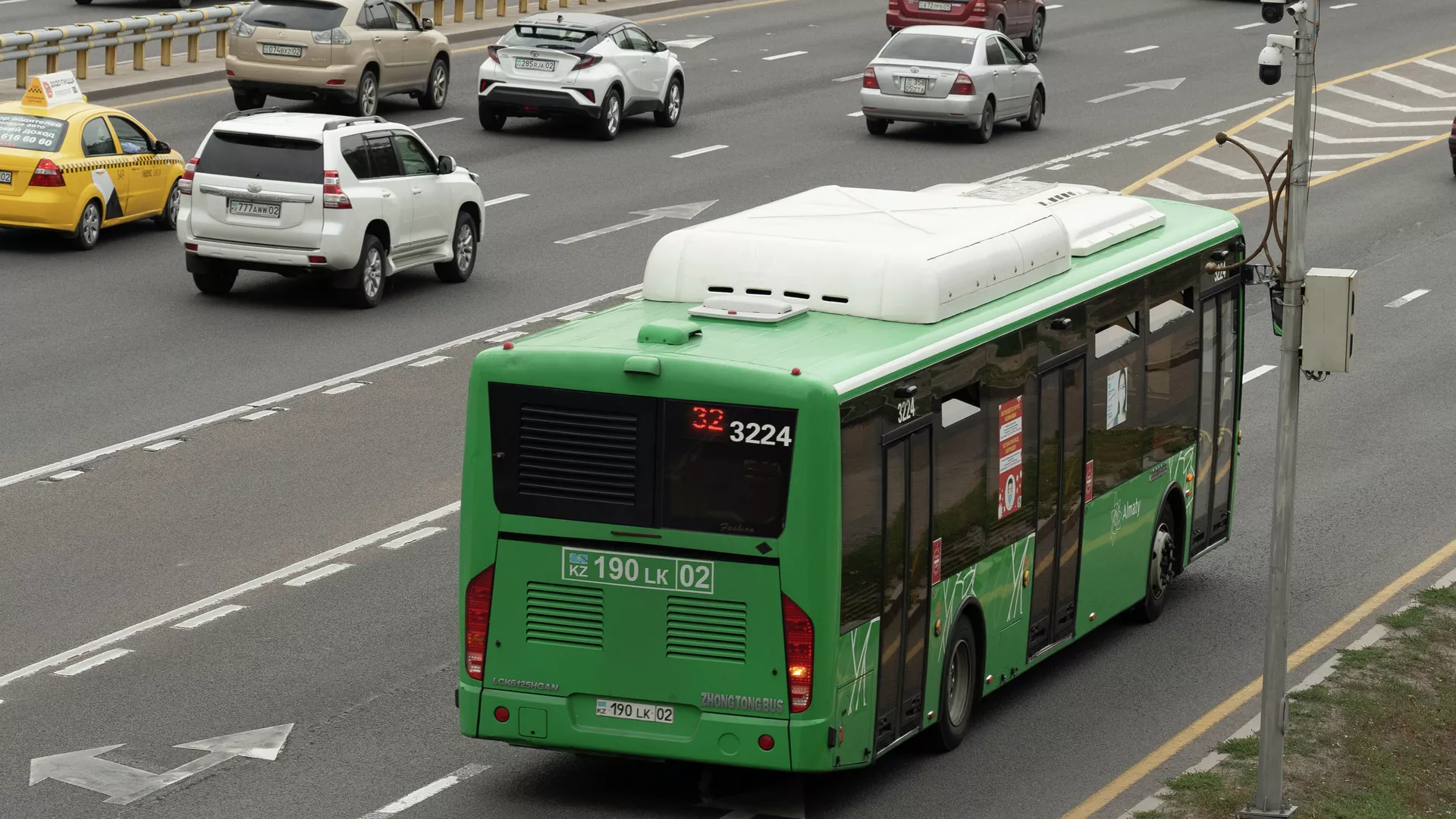 Алматыда екі жаңа автобус паркі салынады