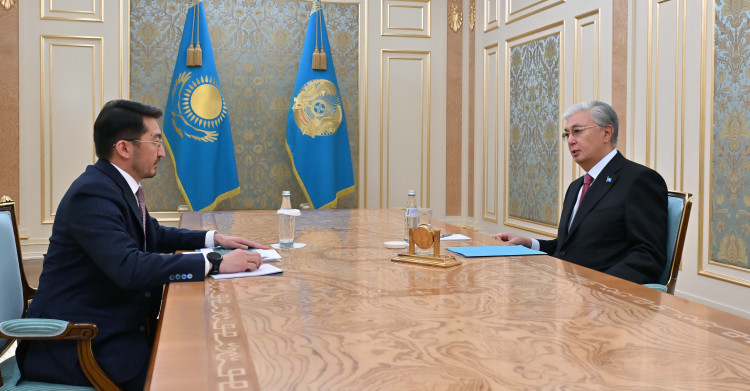 Мемлекет басшысы жаңадан тағайындалған Премьер-министрдің орынбасары – Жасанды интеллект және цифрлық даму министрі Жаслан Мәдиевті қабылдады
