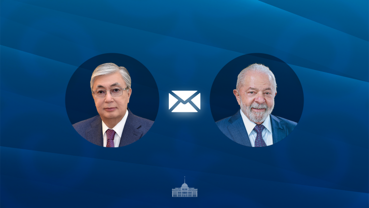 Мемлекет басшысы Бразилия Президентіне құттықтау жеделхатын жолдады