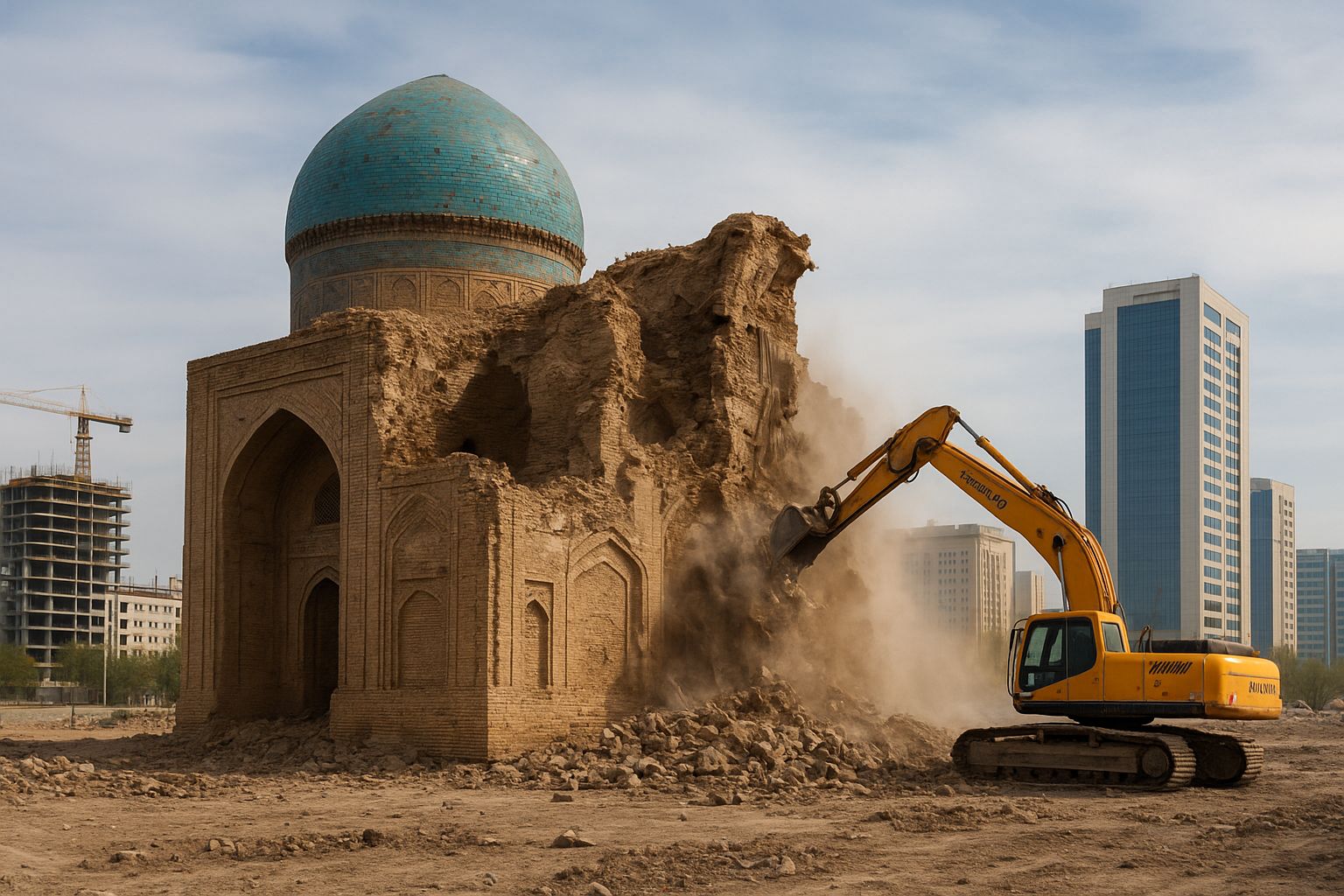 Экономикалық пайда жолында тарихи құндылықтар жойылып барады. Өткенді құрбан ету дұрыс па?