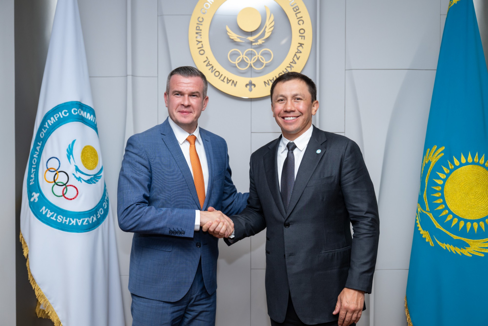 “Қазақстан ҰОК допингке мүлде жол бермеу саясатын  ұстанады”: Геннадий Головкин WADA президентімен кездесті