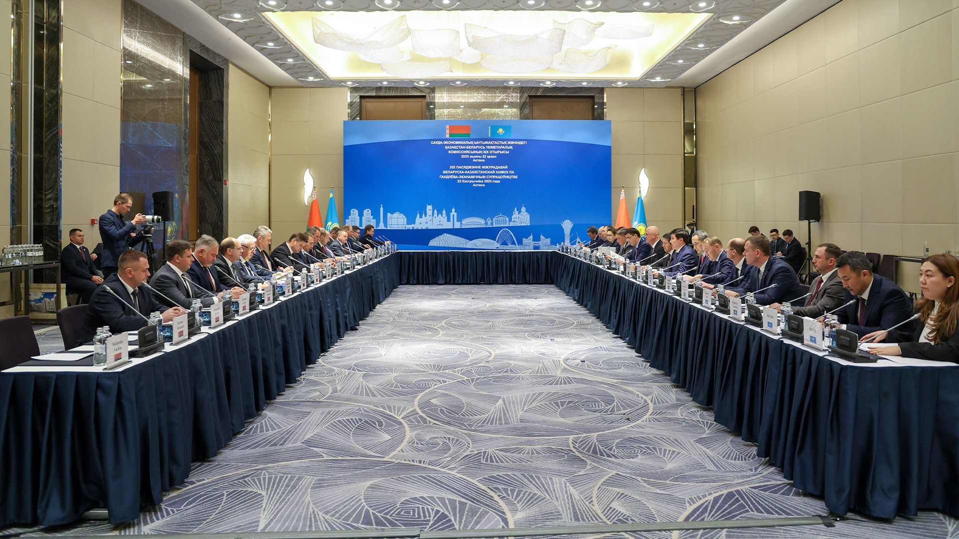 Астана қаласында Қазақстан-Беларусь арасындағы сауда-экономикалық ынтымақтастық жөніндегі Үкіметаралық комиссияның XIX отырысы өтті