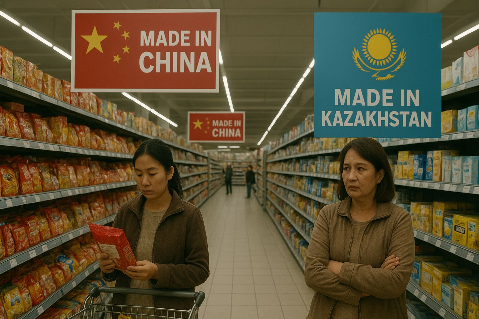 Отандық өндіріс Қытайдың арзан тауарының көлеңкесінде қалып қойды: Экономист қауіптің бетін ашты 