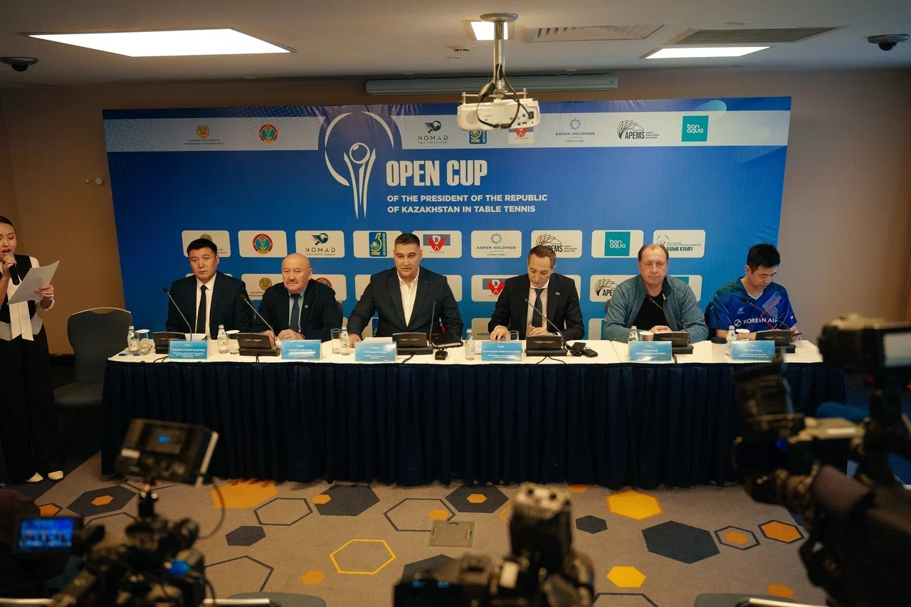 Астана үстел теннисінен халықаралық деңгейдегі тұңғыш Президент кубогын қабылдайды