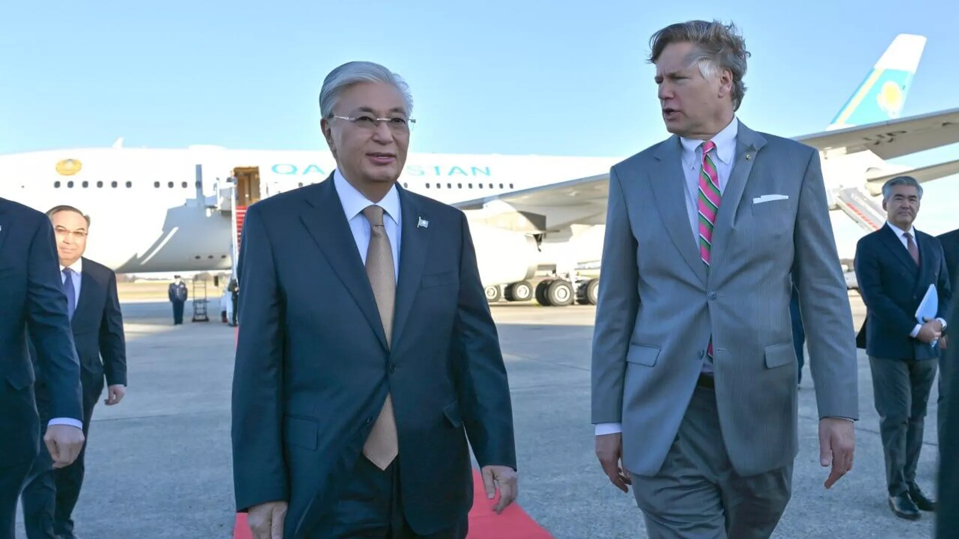 Мемлекет басшысы Вашингтонға ресми сапармен барды