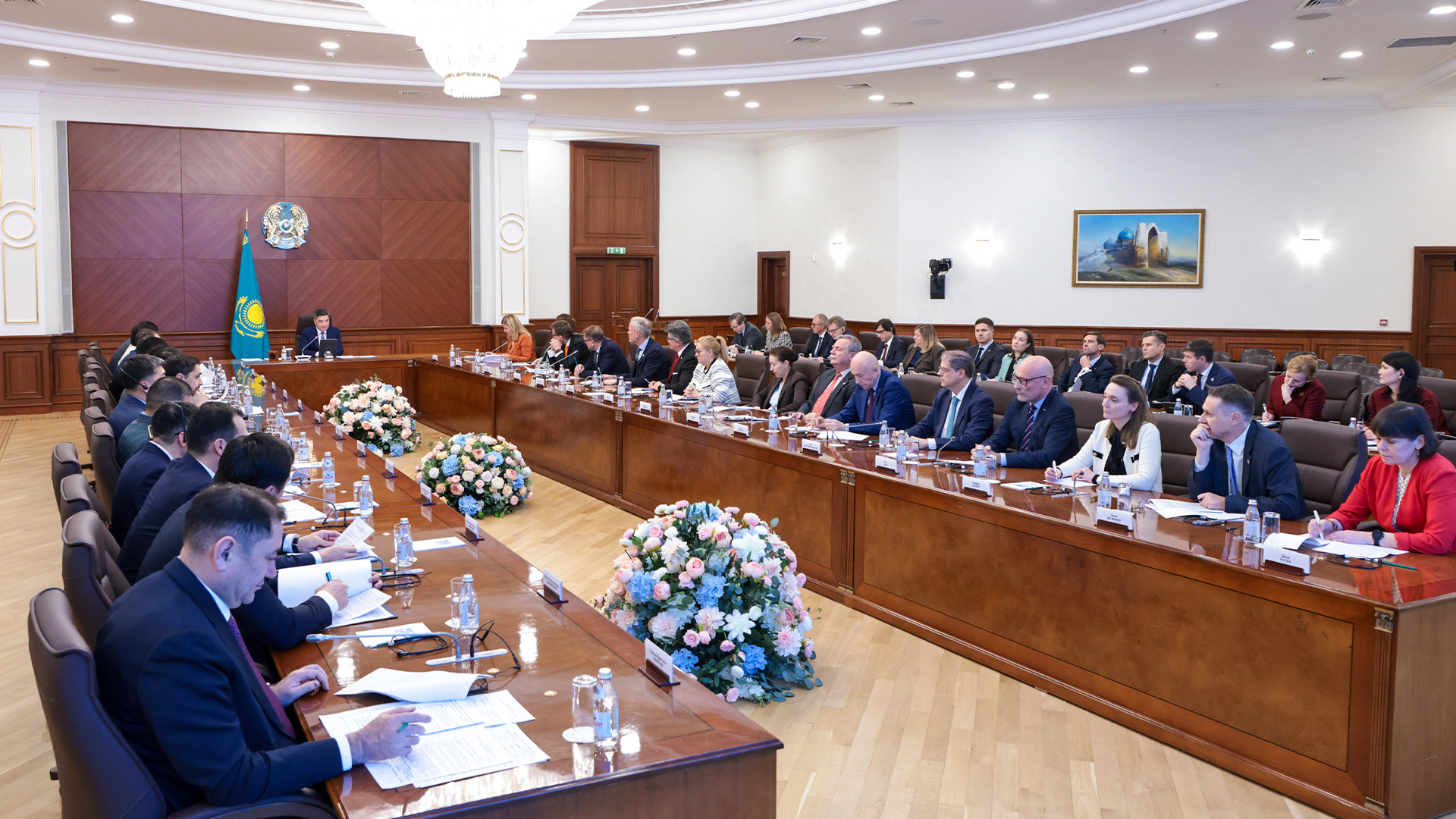 Олжас Бектенов «Қазақстан-Еуроодақ» диалогтік платформасының 18-ші отырысын өткізді