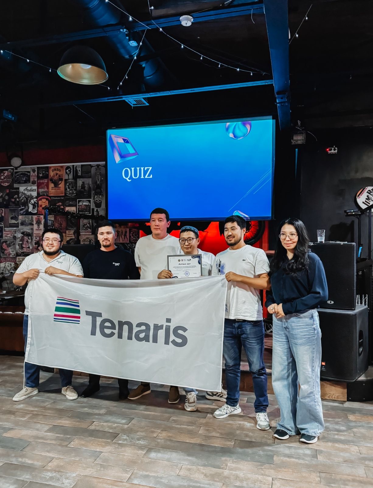 Жұмысшы жастар арасында Quiz интеллектуалды ойыны өтті