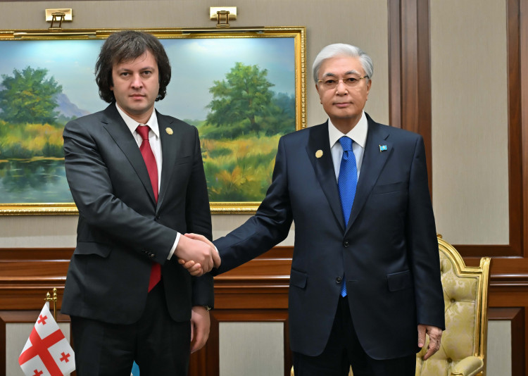 Мемлекет басшысы Грузия Премьер-министрімен кездесу өткізді