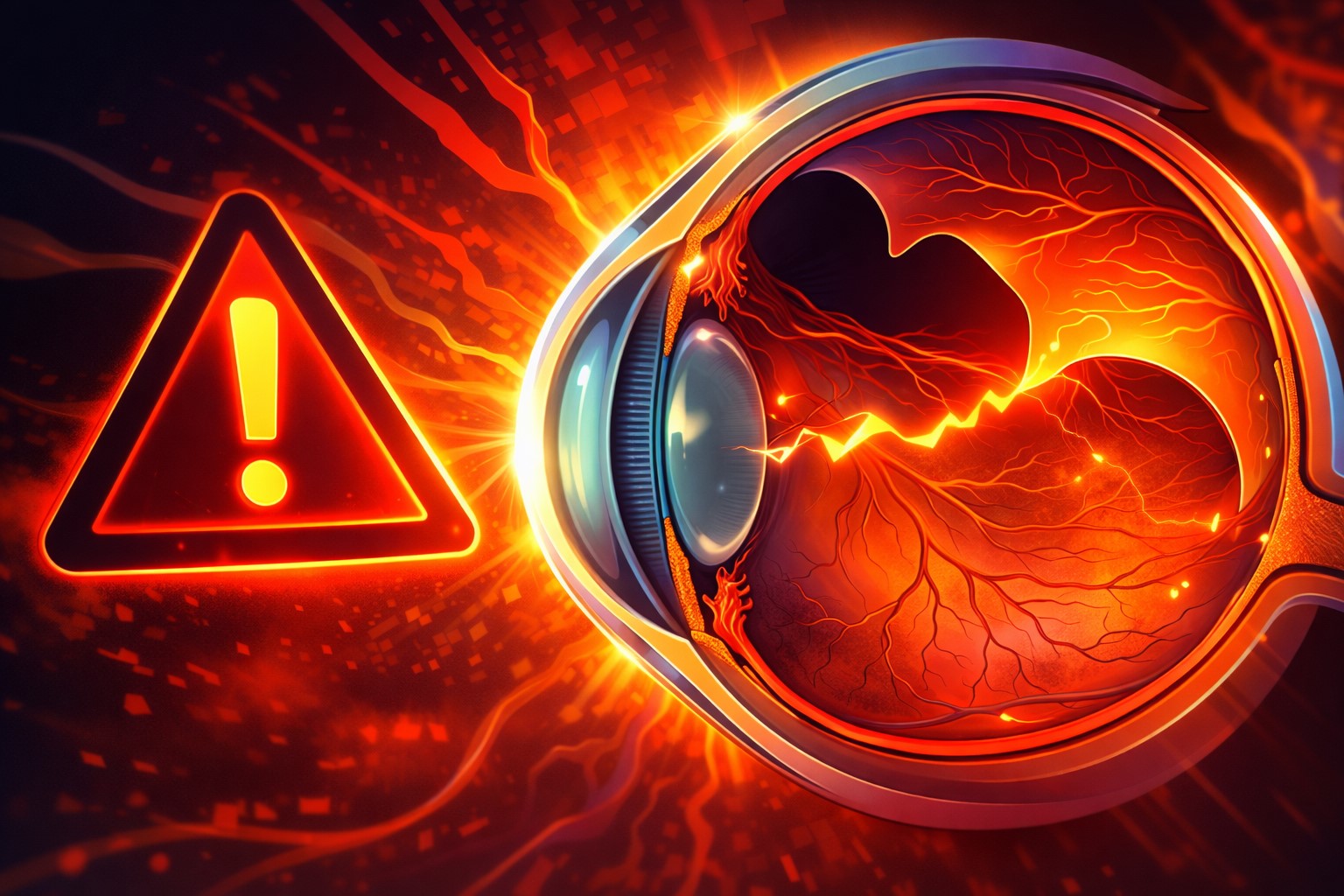 Көздің тор қабығының ажырауы көру қабілетінің жоғалуына әкелуі мүмкін