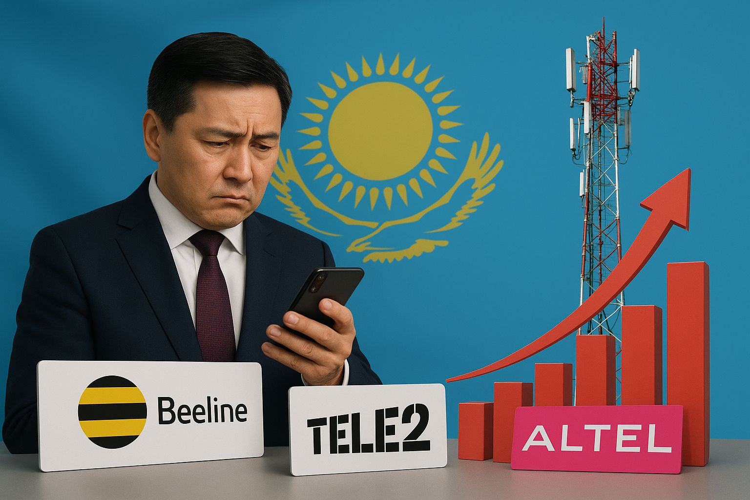Тарифтер өсіп жатыр: Байланыс операторлары арасында монополиялық келісім бар ма?