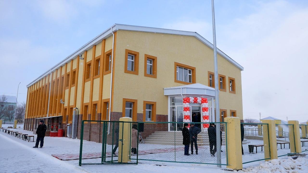 Боранқұл ауылында тәуелсіздік күніне орай жаңа спорт залы пайдалануға берілді