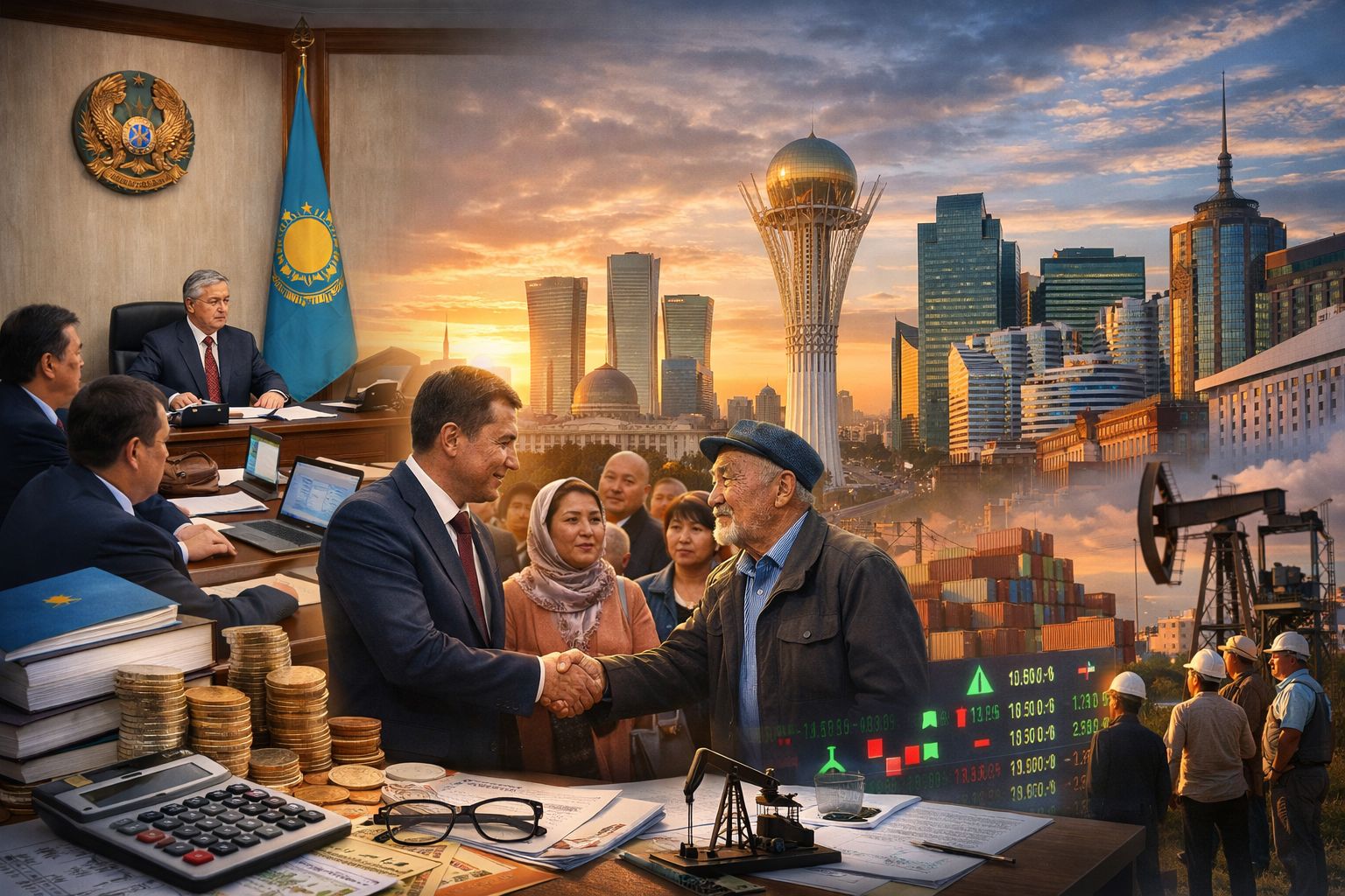 Өзгерістер кезеңі: Қазақстан жылды қалай аяқтады? Алда не күтіп тұр?