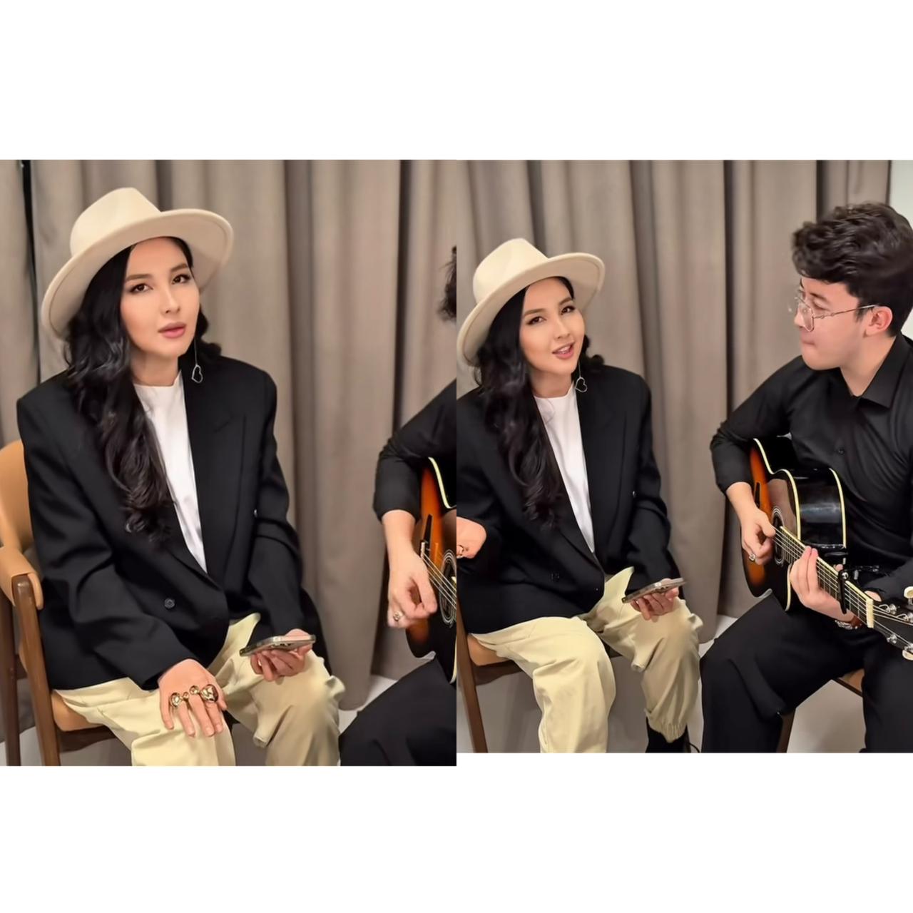 "Күйеуім де шок болды": Өнерге қайта оралған Айдана Меденова орамалы мен сахнаға қатысты бар шындықты жайып салды