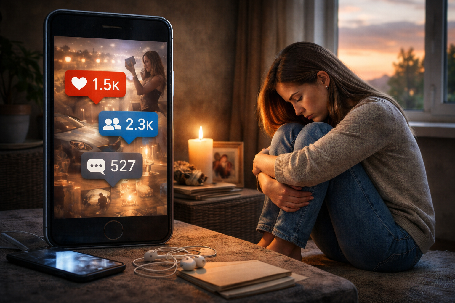 Әлеуметтік желілердегі көзбояушылық өмір: психолог оның қандай қауіпті екенін түсіндірді