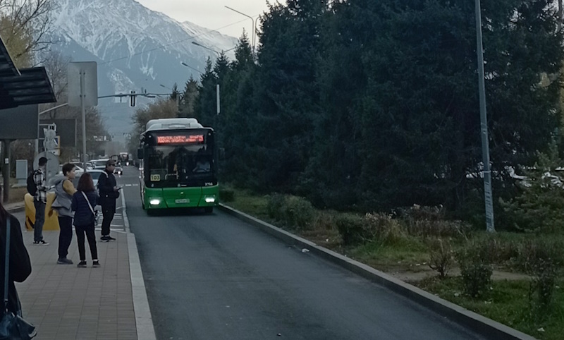 Алматыда автобус жүргізушісі рөлде отырған жерінде қайтыс болды
