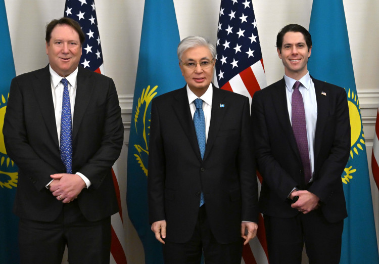 Президент U.S. International Development Finance корпорациясының (DFC) атқарушы директоры Бен Блэкті қабылдады