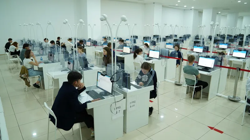 Қаңтар айындағы ҰБТ: 75% абитуриент қазақ тілін таңдады