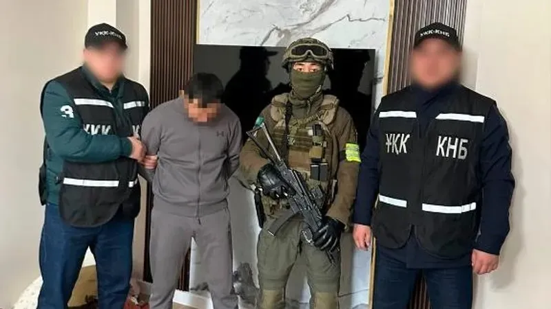ҚР Ұлттық қауіпсіздік комитеті қылмыстық орта өкілін ұстағанын хабарлады
