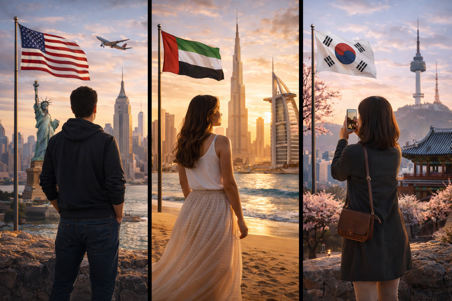 АҚШ, БАӘ және Оңтүстік Корея азаматтығын алу: қазақстандықтардың шынайы оқиғалары