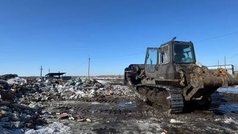 Петропавлда 600 литр заңсыз алкоголь бульдозермен жойылды