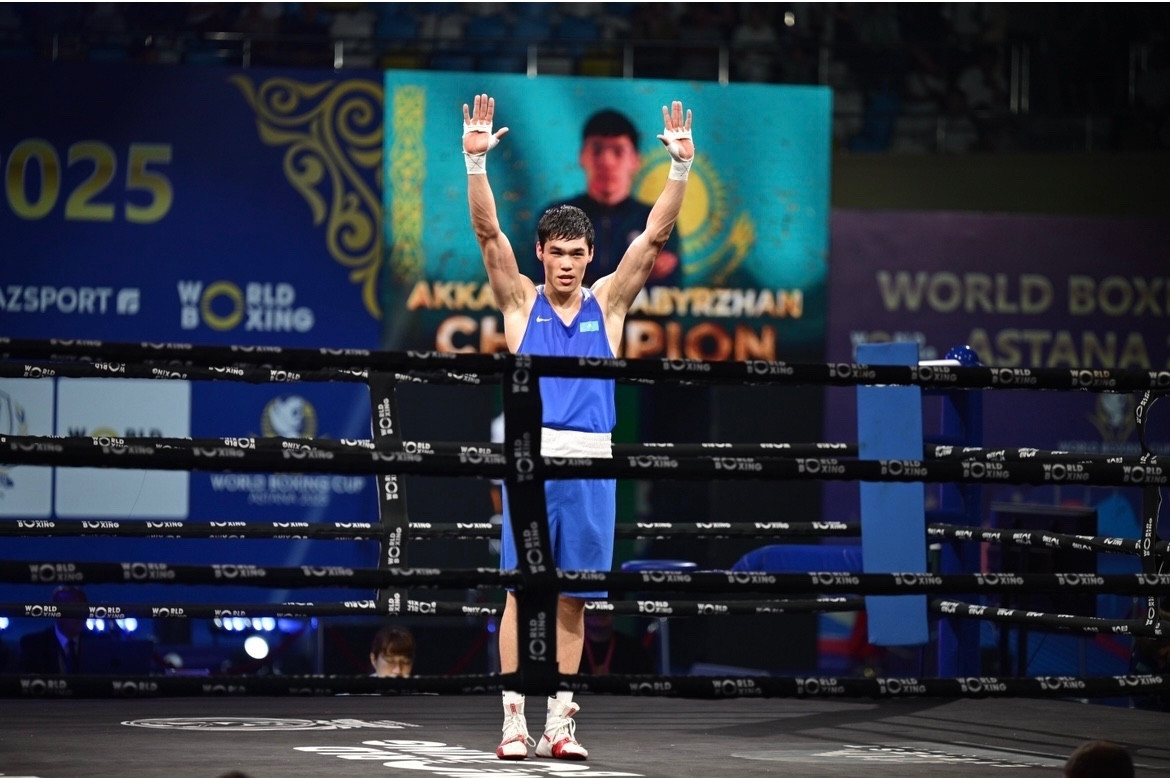 Бокстан Азия чемпионаты: Сабыржан Аққалықов алтын медаль жеңіп алды