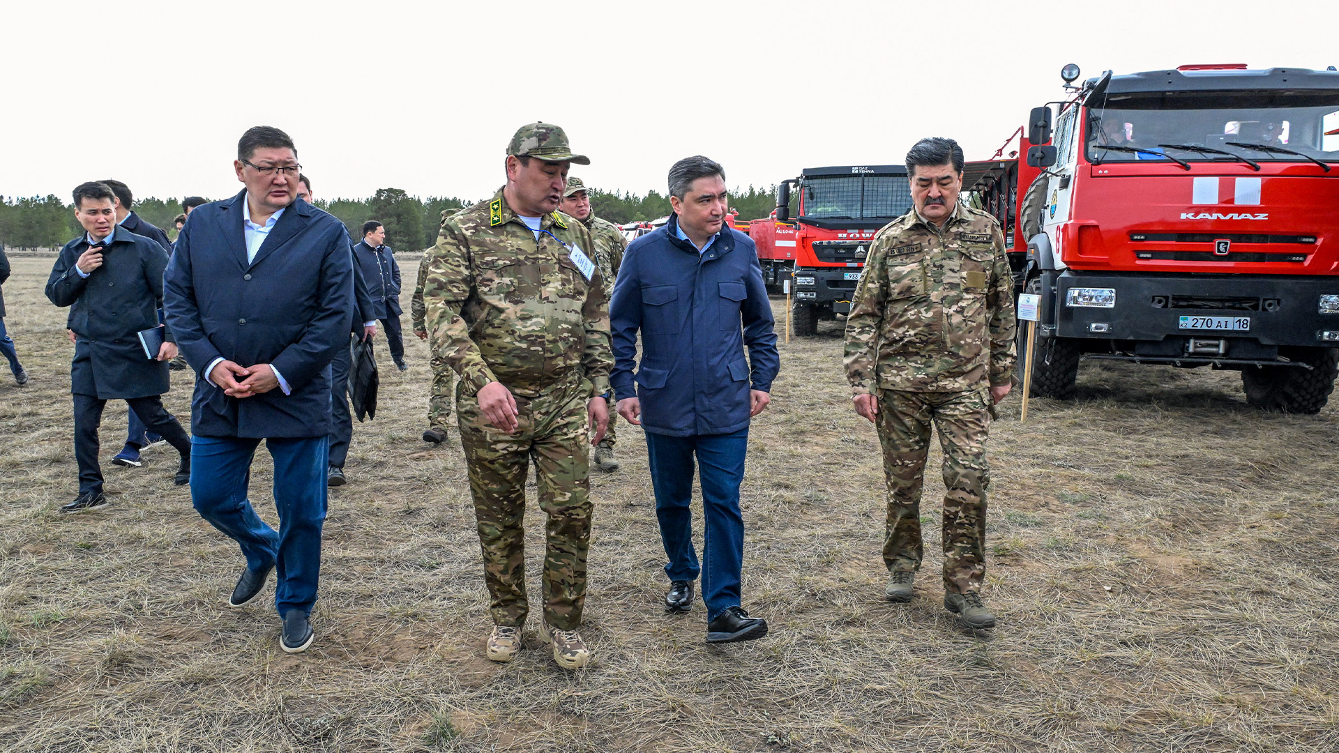 Олжас Бектенов «Семей орманы» резерватының орман өрттерін ерте анықтау жүйесінің дайындығын тексерді