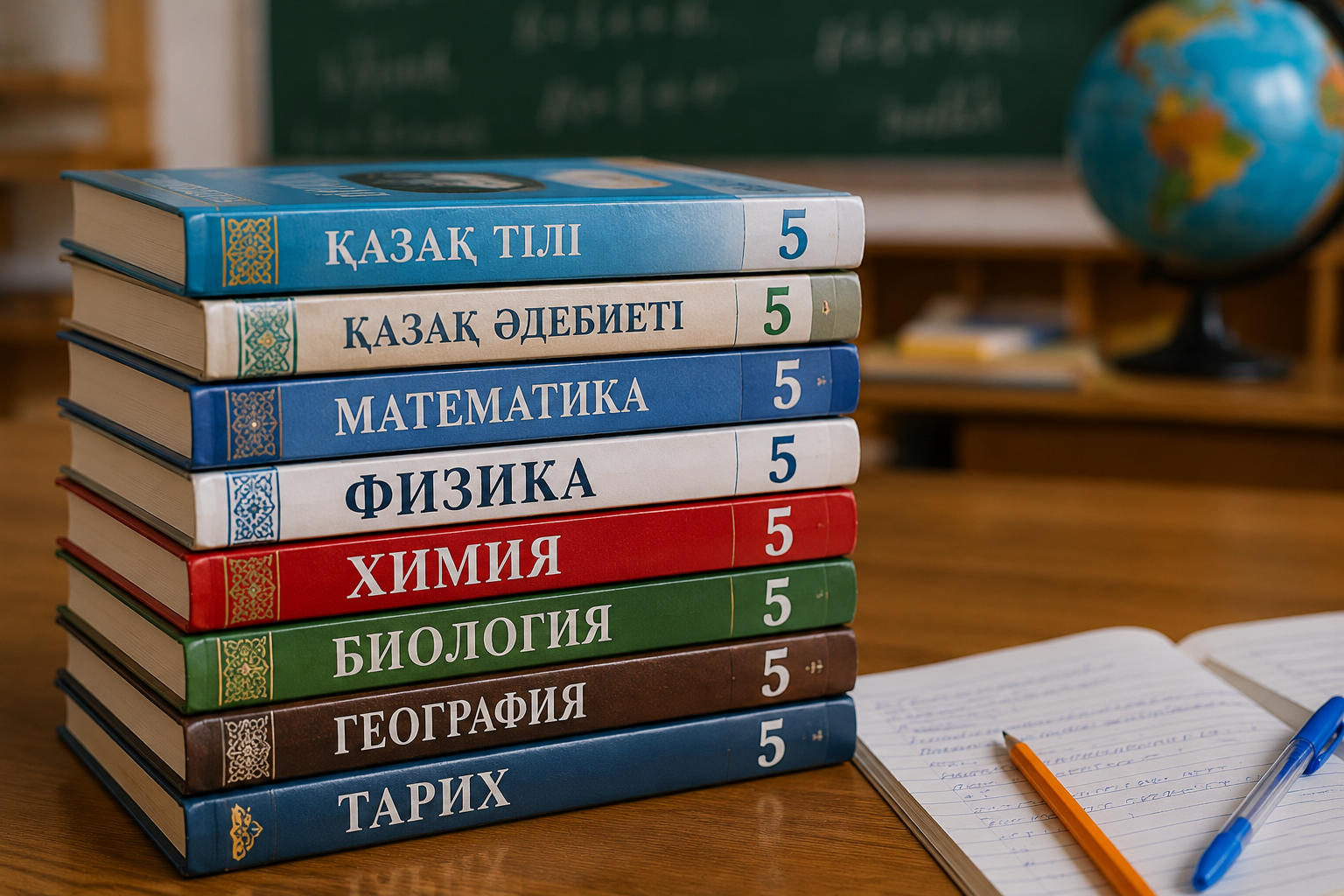 Қазақстанда оқулықтар жаңартылып, мектеп стандарттары қайта қаралады