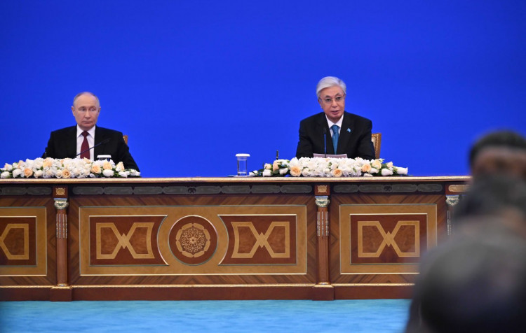 Тоқаев пен Путин Астанада ресейлік "Сириус" мектебінің құрылысын бастап берді