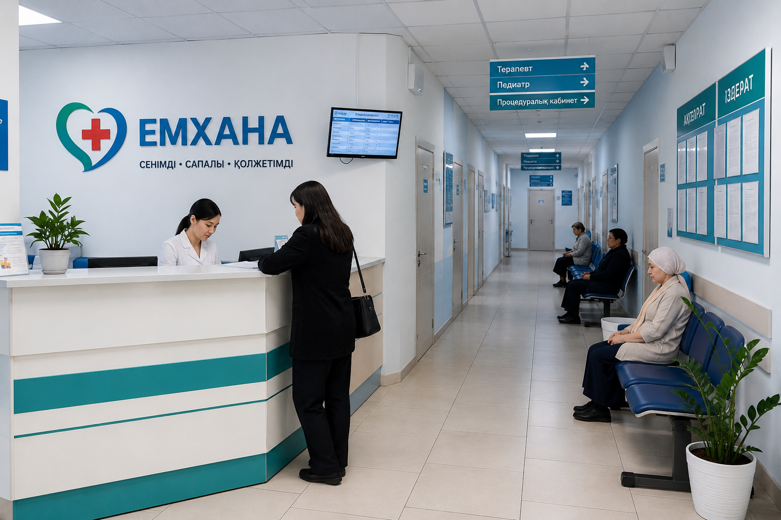 Алматыда тағы бір емхана пайда болды