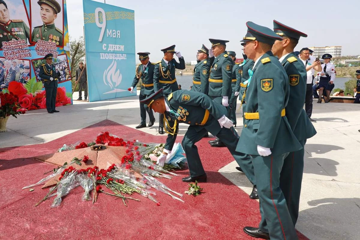 Ұлытау облысында Ұлы Жеңістің 81 жылдығы кең көлемде аталып өтті