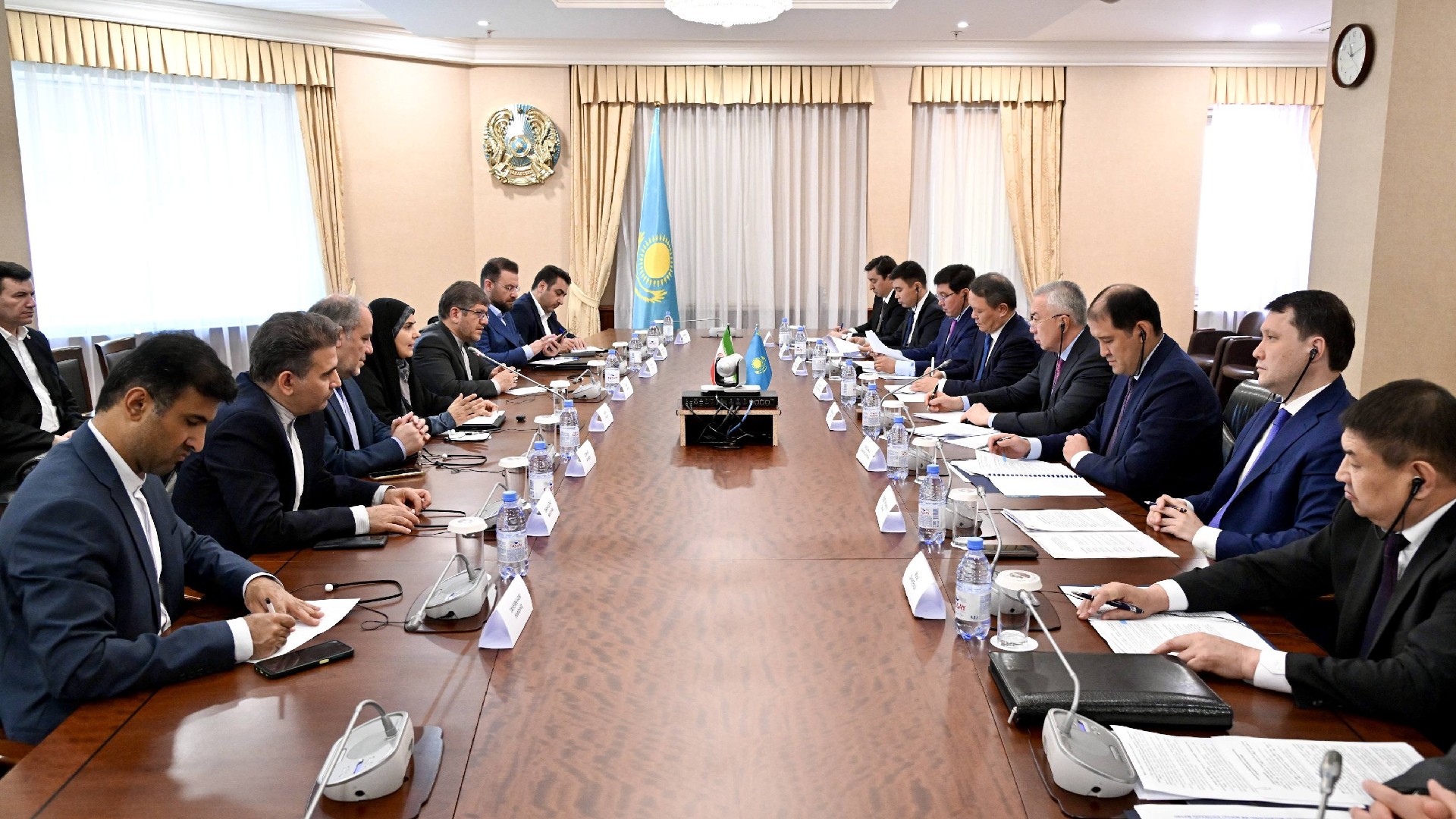 Қазақстан мен Иран көлік дәлізін, порт инфрақұрылымын және инвестициялық ынтымақтастықты дамытуды жеделдетуге келісті