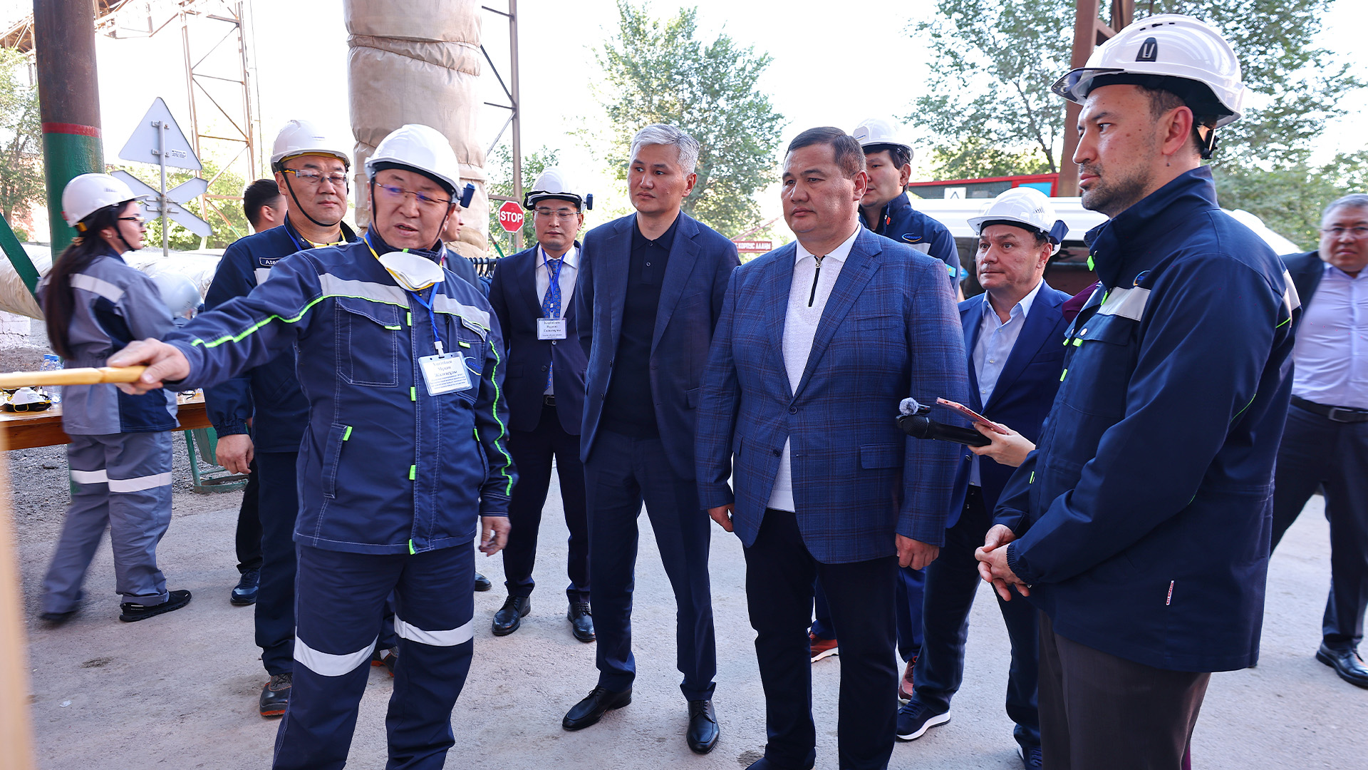Нұрлыбек Нәлібаев Жезқазғандағы стратегиялық нысандардың жұмысымен танысты
